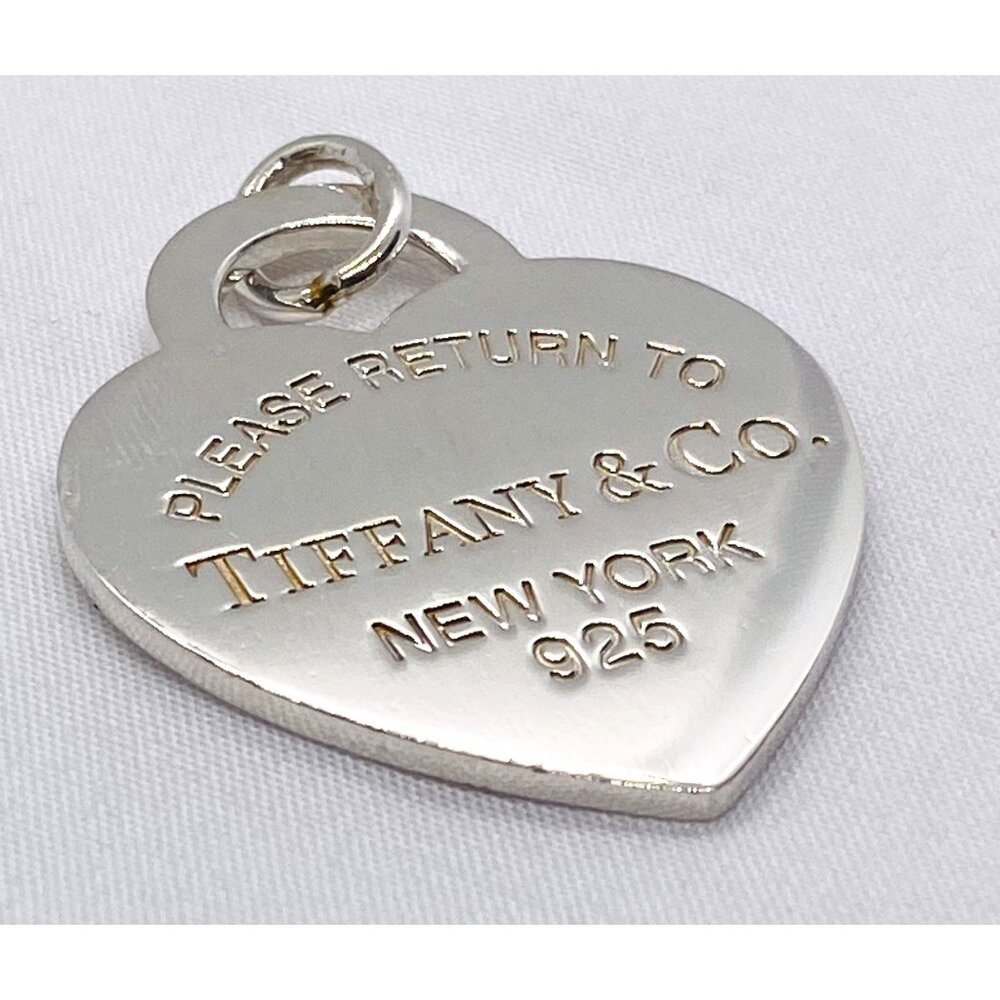 Jumbo Extra Large Please Return to Tiffany & Co Heart Tag Charm